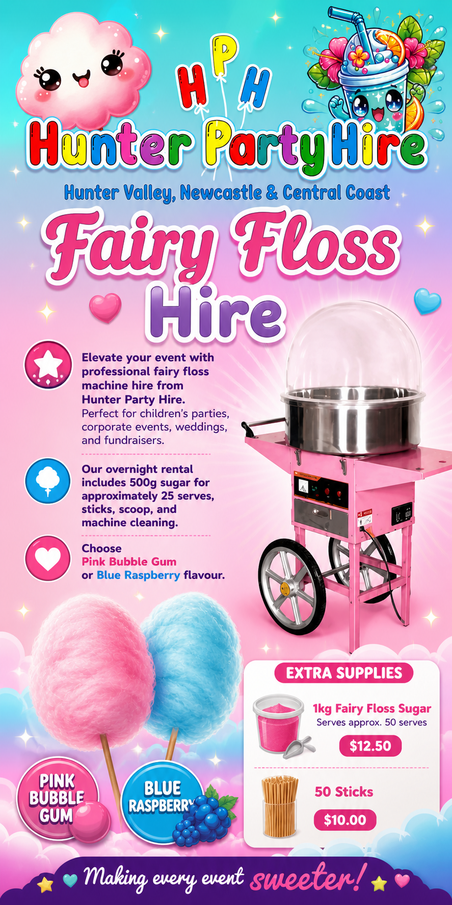 Fairy Floss Machine
