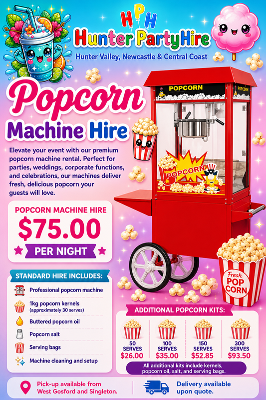 Popcorn Machine Hire